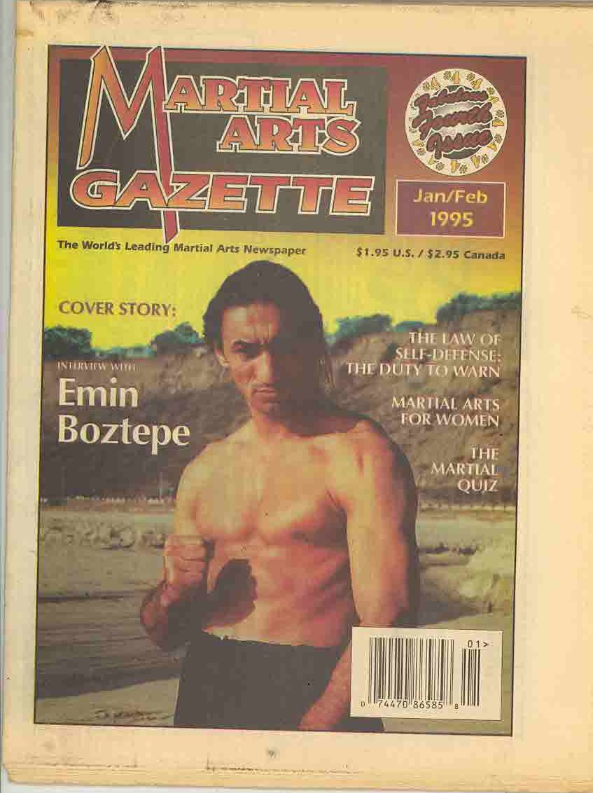 01/95 Martial Arts Gazette Newspaper